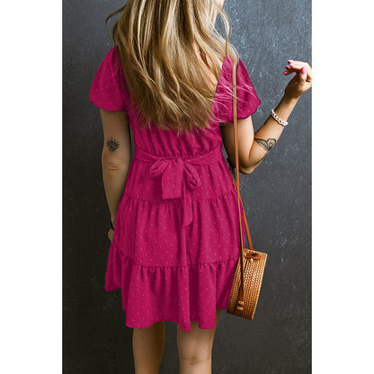 Spring New Pullover Dress Casual Style Waist Slimming