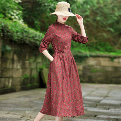 Women's Plus Size Floral Skirt