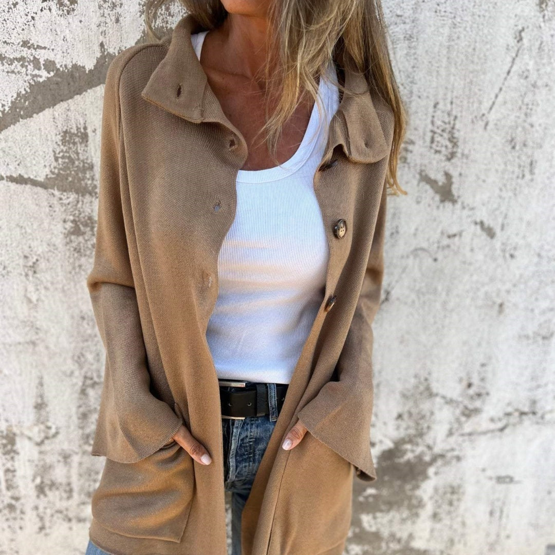 Women's Long Sleeve Cardigan Jacket.